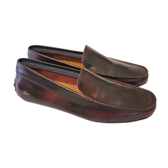 Lacoste Bonand Leather Driving Loafer - Picture 1 of 11